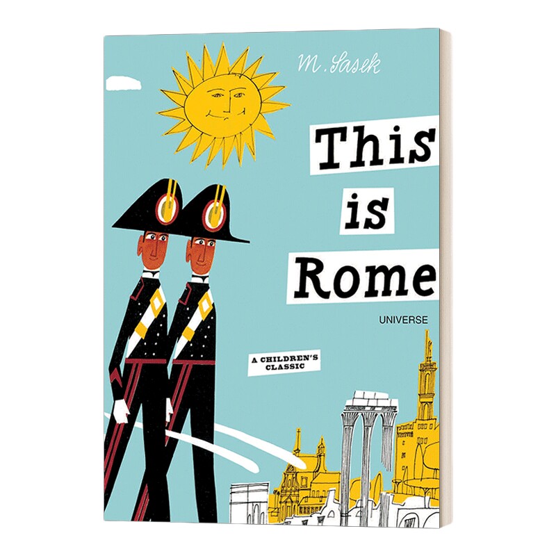 英文原版 This Is Rome 这就是罗马 THIS IS系列 米先生的世界旅游绘本 精装 英文版 进口英语原版书籍儿童全英语书