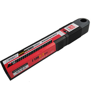 加长壁纸刀小号超薄墙纸0.3进口手工刀架子壁布B30啄木鸟美工刀片