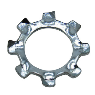 外锯齿垫圈DIN6798J内锯齿防滑镀锌垫片不锈钢锁紧防松平垫灰色