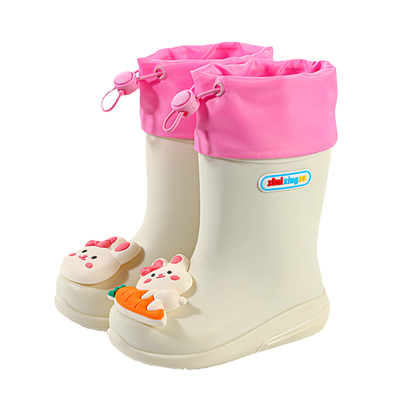 追星足卡通可爱儿童雨鞋