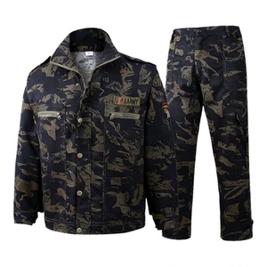 耐磨迷彩服套装工作服耐脏建工装
