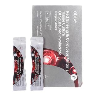 OBLUE欧林兰红参蛹虫草雪莲饮调理气血不足保养卵巢女性滋补助眠