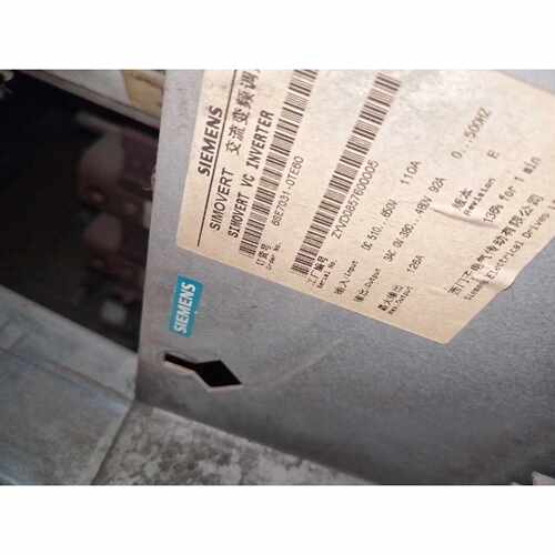 拆机70变频器6SE70310TE60主板面板已