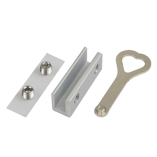 铝合金窗户锁扣推拉窗限位器窗子门窗防开窗儿童安全锁免打孔防盗