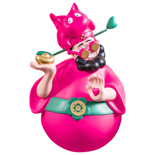 ideaco四喜财神爷装饰摆件不倒翁乔迁开业收银台手办新年结婚礼品