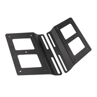 摩托车配件改装侧边箱挂包马鞍马金属铁防磨损边包防护支架通用型