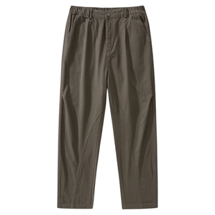 WASSUP潮牌男士复古休闲裤男款春秋直筒宽松2025新款工装男生裤子