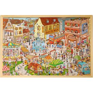 拼图框1000片画框裱框70x50x75木质挂墙相框架窄边简约装饰实木框