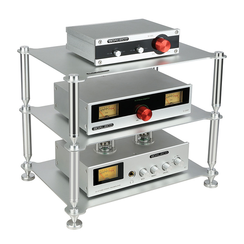 BOALECO FX2音响机架HIFI设备架子分体式精美全铝解码器功放机架