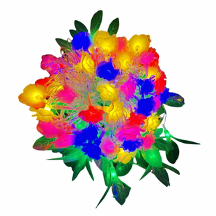 新款LED小彩灯闪灯串灯满天星七彩家用霓虹灯户外防水节日装饰灯