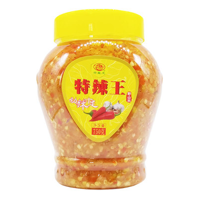 750克吉星龙特辣王辣椒酱拌面酱