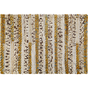 进口天然无胶黄麻地垫手工编织棉麻地毯简约玄关过道入户进门垫子