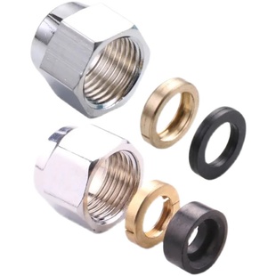 铜卡簧304不锈钢波纹管接头专用垫圈 3分4分燃气密封圈卡子配件