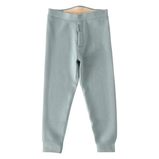 无骨德绒儿童保暖裤男女童加绒加厚秋裤宝宝棉毛裤中大童一体绒裤