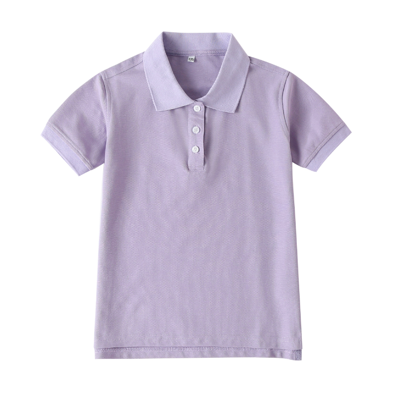 艾顿英伦风校服女童学院夏季紫色