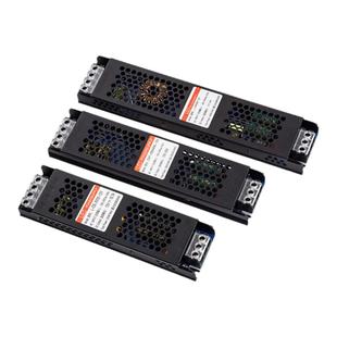 LED线形灯带长条开关电源12v24v黑金刚超薄300w400线性灯变压器