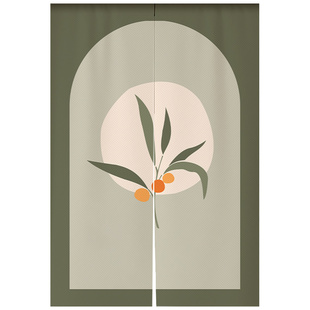 法式奶油风门帘小清新卧室半帘短帘厕所装饰布帘隔断帘厨房遮挡帘