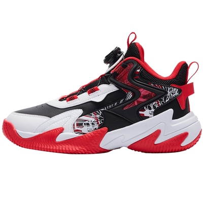 悍将|361童鞋儿童篮球鞋男运动鞋秋冬新款皮面青少年学生男孩鞋子