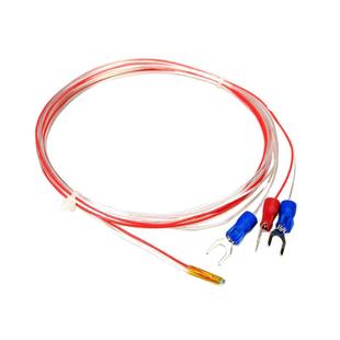 Pt100裸露温度传感器贴片铂热电阻反应快高精度表面微小测温探头