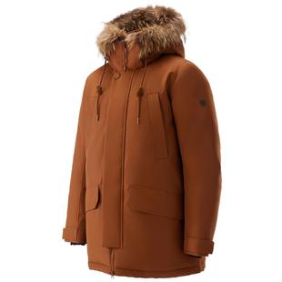 KOLON SPORT可隆男SNOWBALL毛领羽绒服GTX防水防风透湿鹅绒夹克