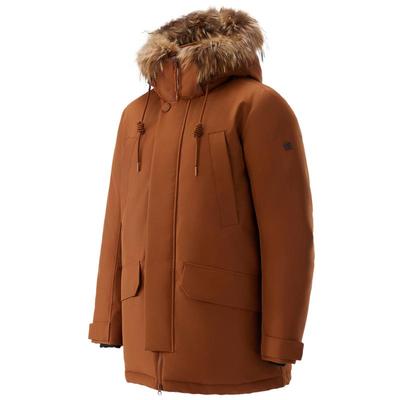 KOLON SPORT可隆男SNOWBALL毛领羽绒服GTX防水防风透湿鹅绒夹克