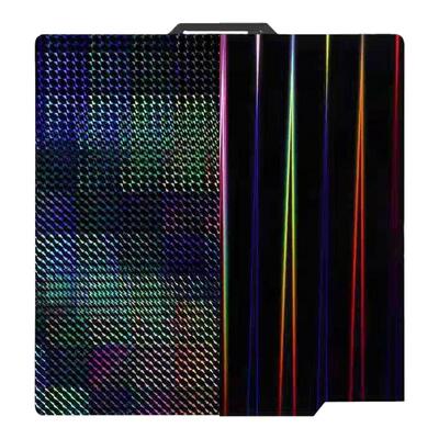 3d打印机配件双面喷涂纹理pei弹簧钢板打印平台PEY/PEO贴膜257mm