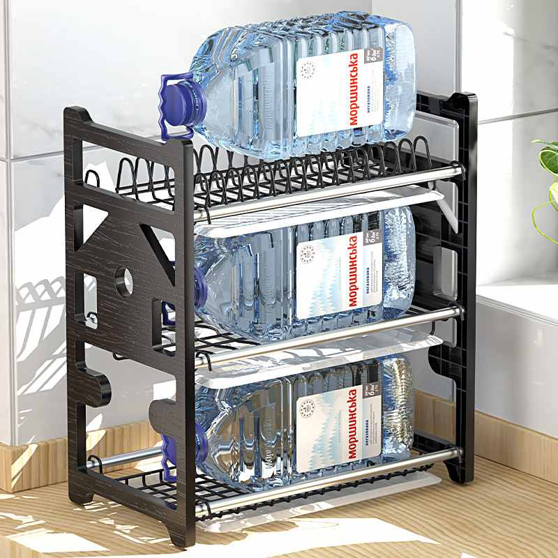 碗筷收纳盒放碗碟架碗架沥水架家用厨房碗盘柜碗架置物架