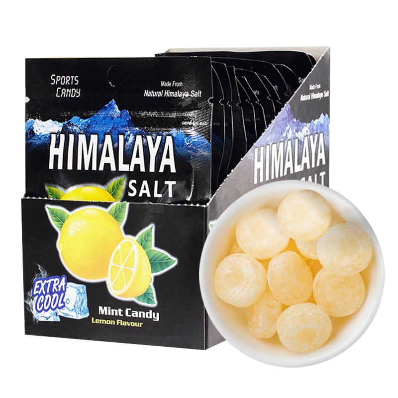 大馬碧富馬來西亞進口海鹽咸檸檬薄荷糖清新口氣潤喉himalaya糖果