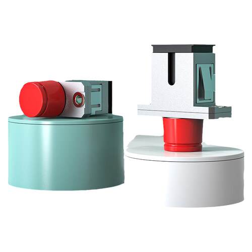 电信级光纤接头对接器SC-FC光纤耦合器金属款光钎快速连接器sc-fc光纤法兰头光纤适配器尾纤转换转接头延长器