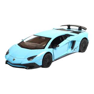 马珂垯1/36仿真合金开门小汽车模型摆件玩具车兰博基尼合金车礼物