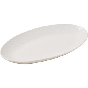 川岛屋盘北欧鱼盘家用新款高端大号装鱼蒸鱼盘高级感椭圆形盘