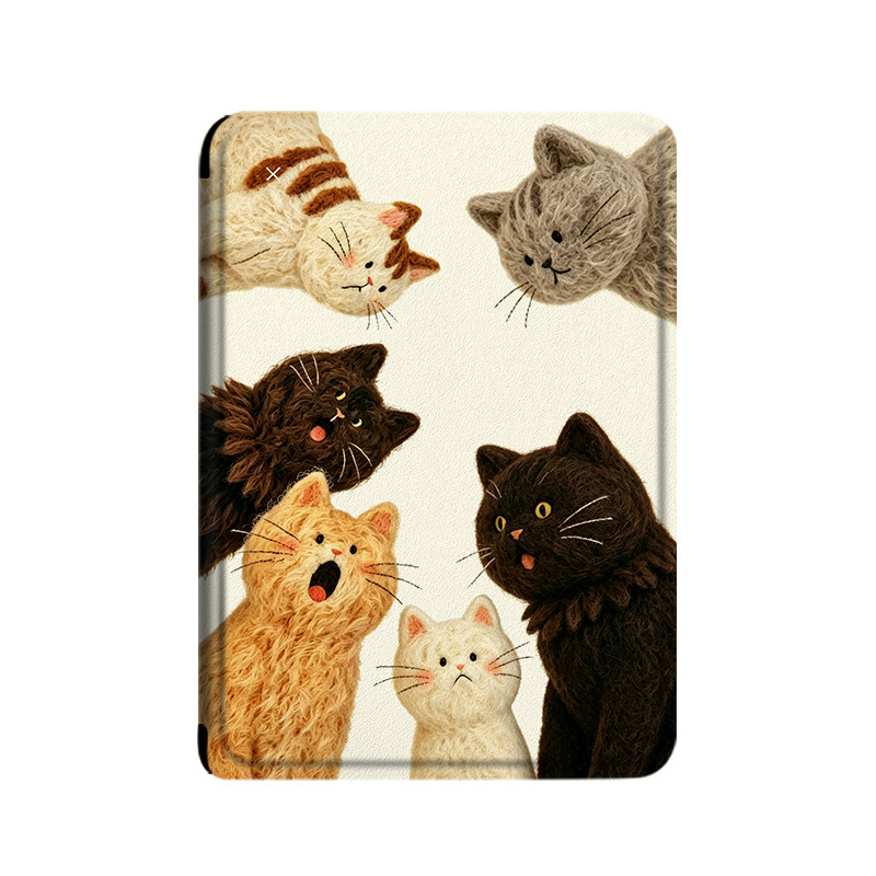 卡通小猫掌阅电子书保护套