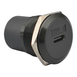 圆形Type-c转USB3.0模块工业设备数据转换连接器插座TYPEC转接头