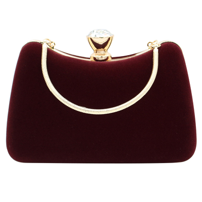 名媛晚宴配礼服手提包丝绒