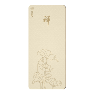 禅意国风瑜伽垫女士健身家用防滑减震加厚普拉提专用垫客厅静音垫