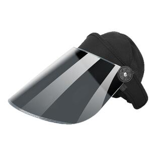 骑车面罩防晒吹不翻防晒帽遮阳帽女2025新款骑电动车专用防风眼镜