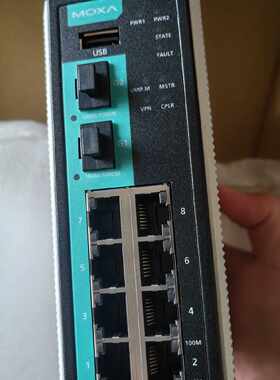 议价MOXA EDR-810-2GSFP 摩莎 NAT/VPN工业安全路由器 现货 特价