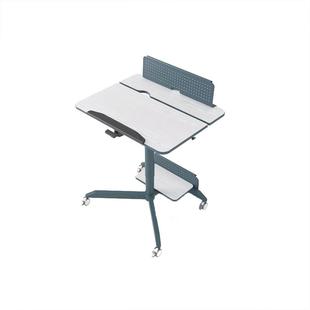 智芯气动升降电脑桌移动学习书桌小型家用儿童小桌子工作台办公桌