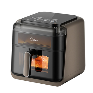 美的炎烤空气炸锅家用新款蒸汽多功能电炸锅大容量官方旗舰店正品