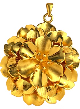 新款沙金吊坠女款锁骨链