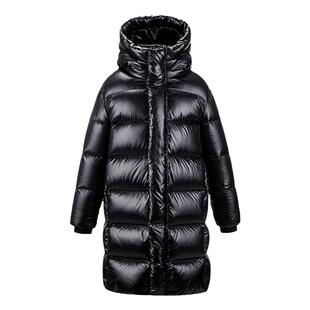 雪中飞Kids童装儿童羽绒服男童中大童黑金鹅绒服女童长款羽绒服