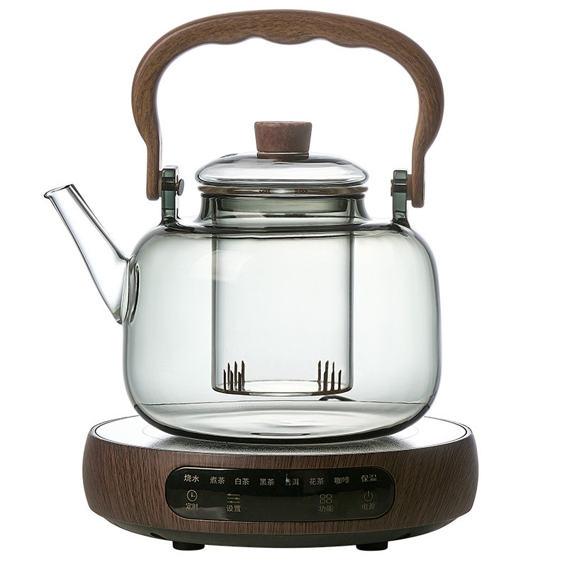 玻璃提梁壶电陶炉煮茶套装烧水壶2026新款家用茶壶煮茶器茶具套装