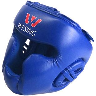 九日山拳击头盔全封闭护下颌散打护头套泰拳猴脸成人搏击训练护具