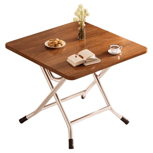 可折叠简易小桌子折叠餐桌可移动折叠桌出租房小户型家用摆摊吃饭