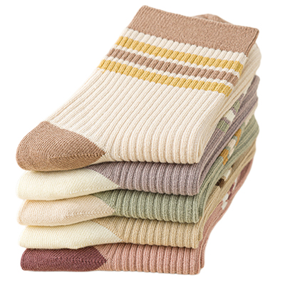 纯棉袜子女款秋冬加厚百搭新疆棉