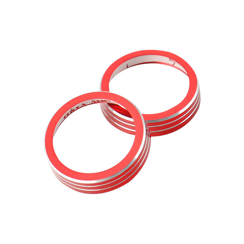 适用于jeep吉普自由光空调开关音响大灯旋钮装饰圈内饰改装配件