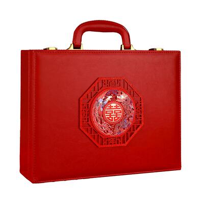 彩礼钱盒子高档彩礼箱