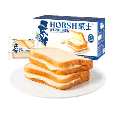 豪士奶香早餐吐司甜度适中460g