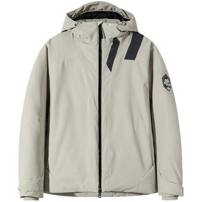 安踏男防泼水短款羽绒服