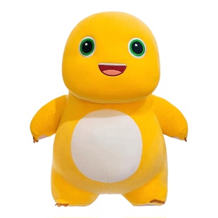 正版奶龙公仔大号恐龙玩偶毛绒玩具布娃娃睡觉抱枕儿童生日礼物女